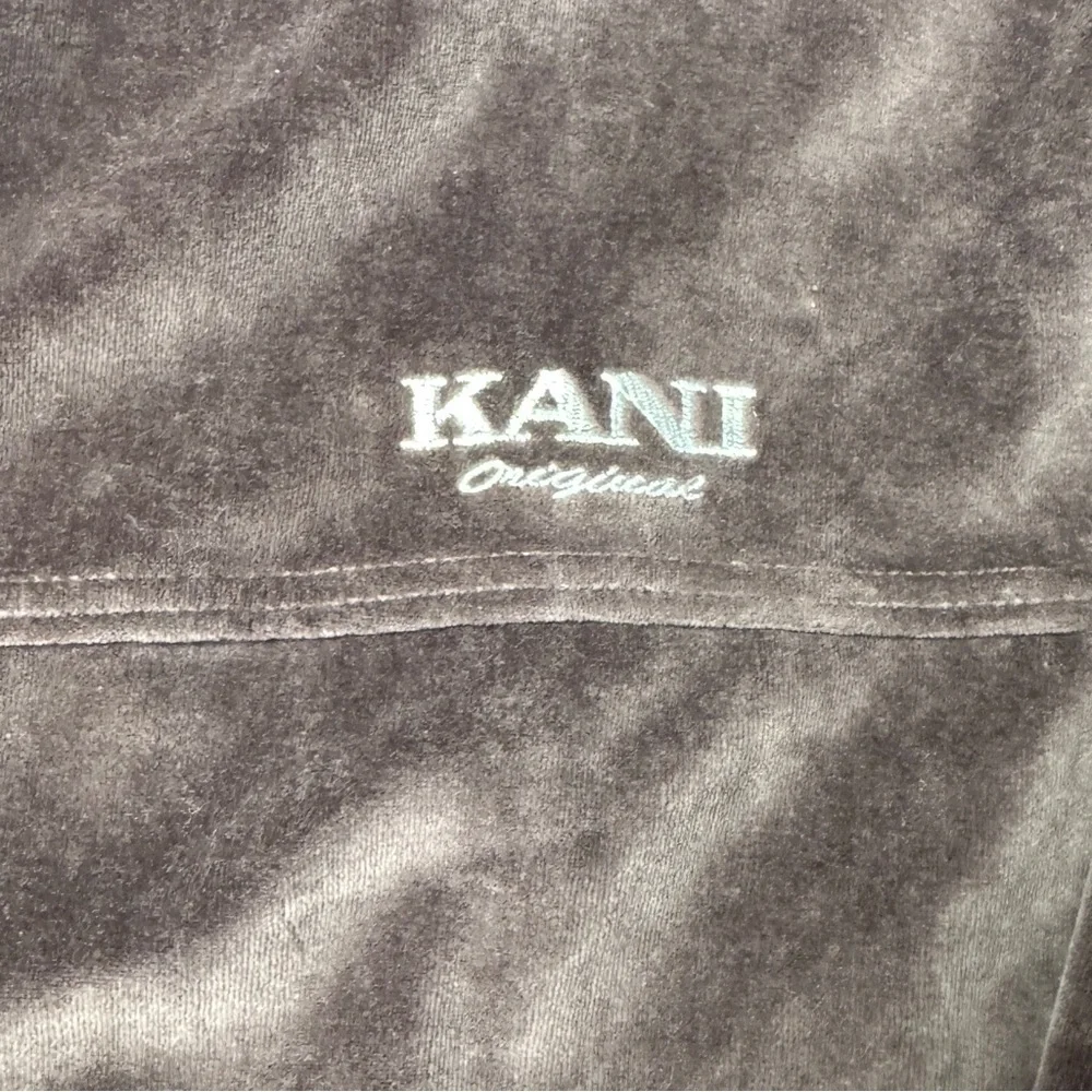 Karl‎ Kani Originals Men’s Chocolate Brown Velour Track Jacket Size XXL NWT